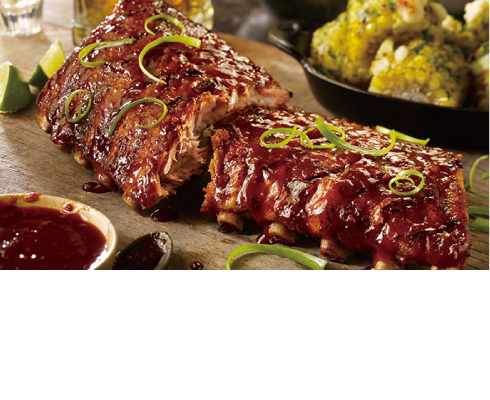 TEQUILA GLAZED RIBS テキーラ　グレイズド　リブ 2,990円（税別）