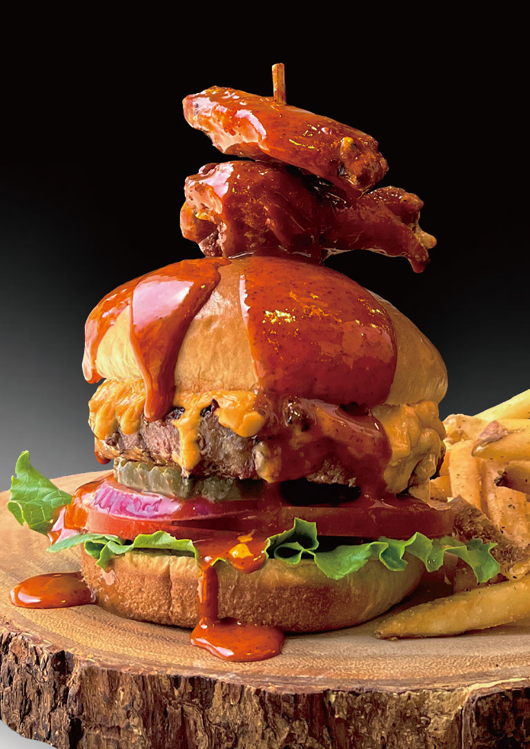 Bloody Hot Wingman Burger ブラッディーホットウィングマンバーガー